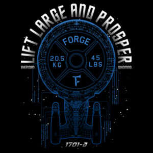 FORGE - LIFT LARGE AND PROSPER - PREMIUM T-SHIRT - QGCJT8 Design