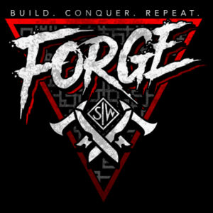 FORGE - BUILD. CONQUER. REPEAT. - PREMIUM TANK TOP -  RP1F2X Design