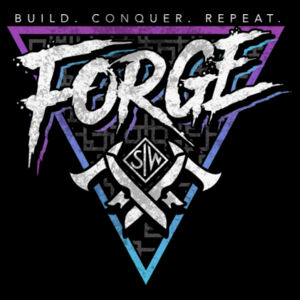 FORGE - BUILD. CONQUER. REPEAT. - WOMEN'S FITTED TANK TOP -  $NTSVQU$ Design