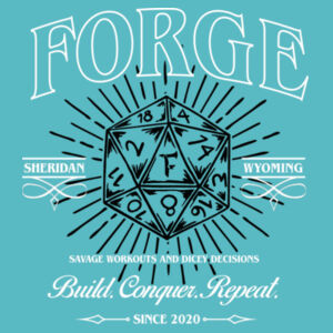 FORGE - DICEY DECISIONS - WOMEN'S FITTED TANK TOP - $WA5YJ1$ Design