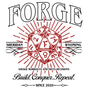 FORGE - DICEY DECISIONS - WOMEN'S FITTED TANK TOP - $R3EDQ6$ Design