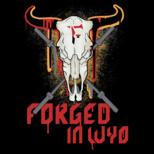 FORGE - FORGED IN WYO MURAL - WOMEN'S CROPPED HOODIE - $YDXU1P$ Design