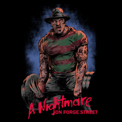 A NIGHTMARE ON FORGE STREET - T-SHIRT - $SP384T$ Design