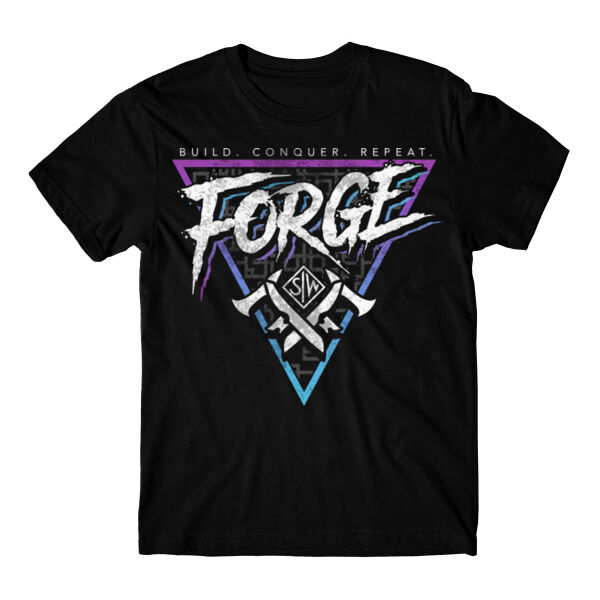 FORGE - BUILD. CONQUER. REPEAT. - PREMIUM T-SHIRT -  4173ER Thumbnail