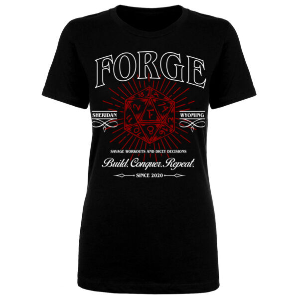 FORGE - DICEY DECISIONS - WOMEN'S FITTED T-SHIRT - 6EGWM1 Thumbnail