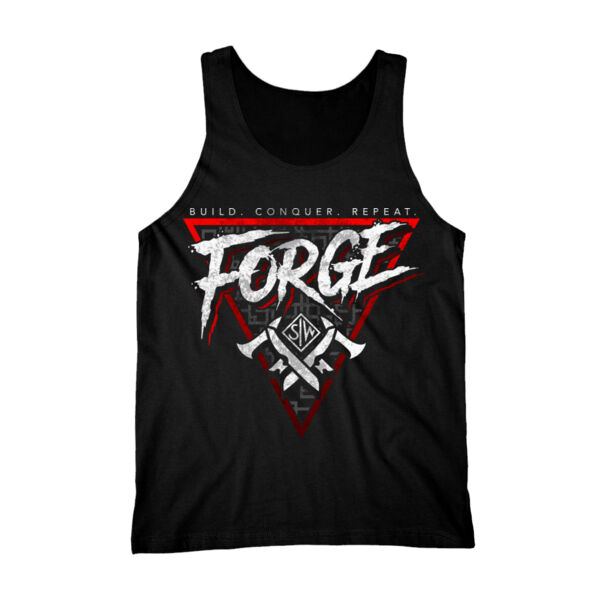 FORGE - BUILD. CONQUER. REPEAT. - PREMIUM TANK TOP -  RP1F2X Thumbnail