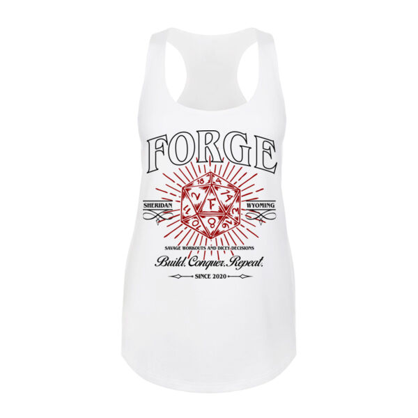 FORGE - DICEY DECISIONS - WOMEN'S FITTED TANK TOP - $R3EDQ6$ Thumbnail